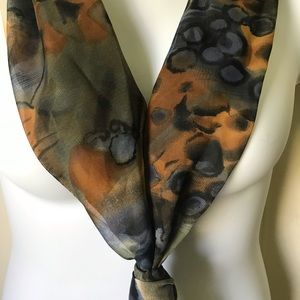 Earth Colors Scarf, gently used